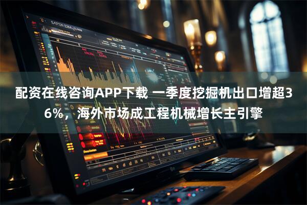 配资在线咨询APP下载 一季度挖掘机出口增超36%，海外市场成工程机械增长主引擎